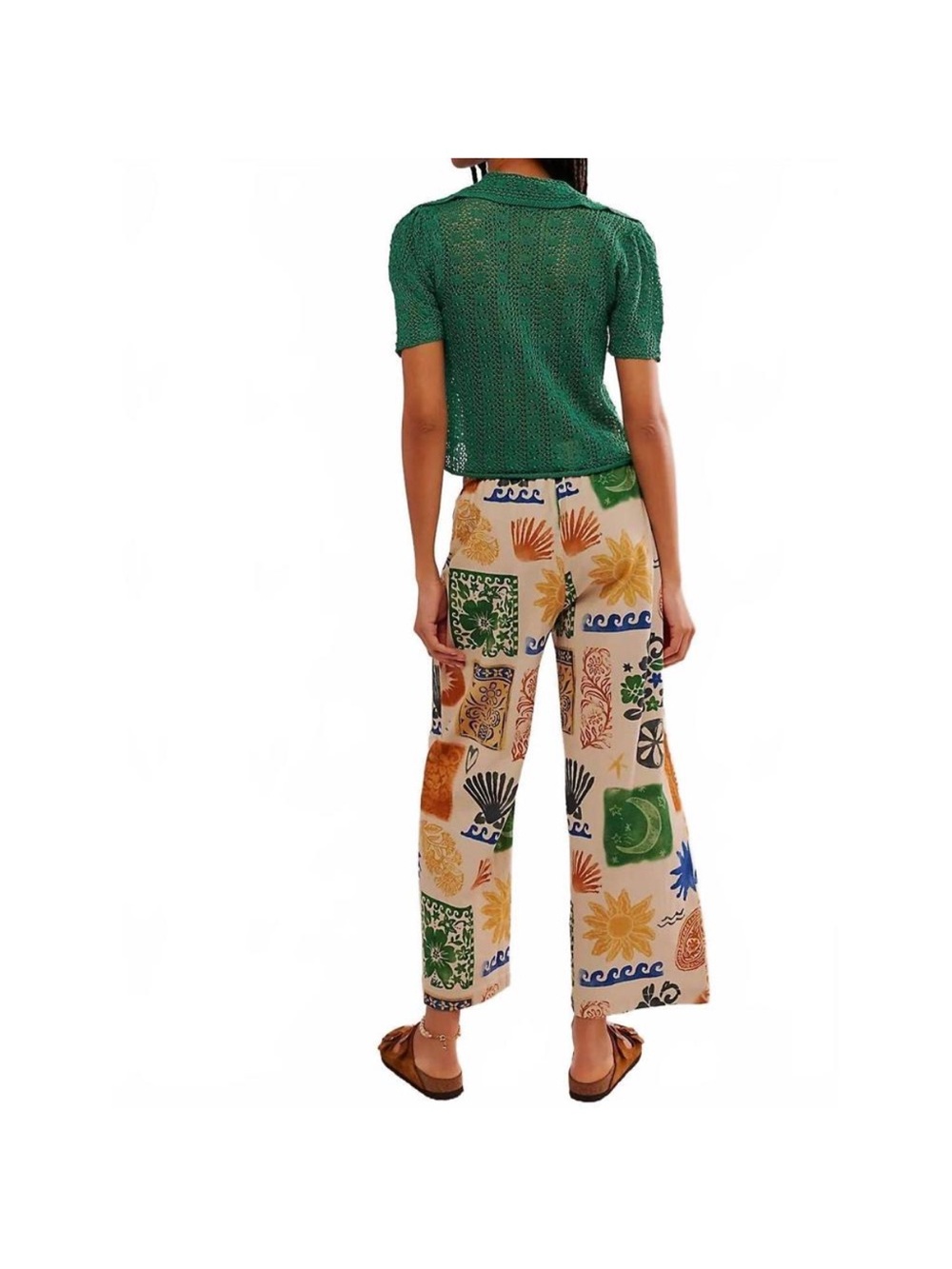 FP Seaside tan wide leg pocket pants - Picture 3 of 11